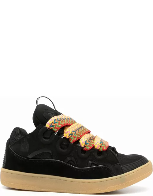 LANVIN Chunky Lace-up Sneakers Black