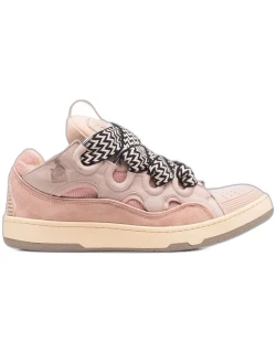 LANVIN WOMEN Chunky Lace-up Sneakers Pink