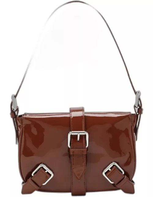 Murphy chocolate-coloured shoulder bag