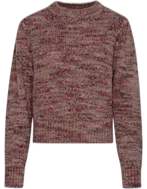 MARANT ÉTOILE Pink Wool Blend Pleany Sweater