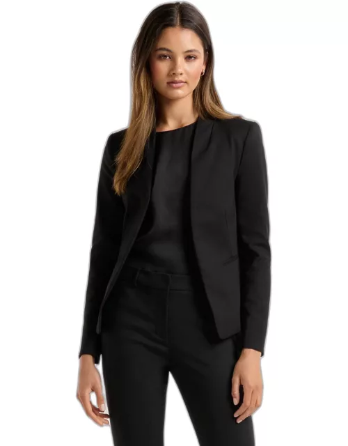 Forever New Women's Alice Fitted Blazer Jacket in Black