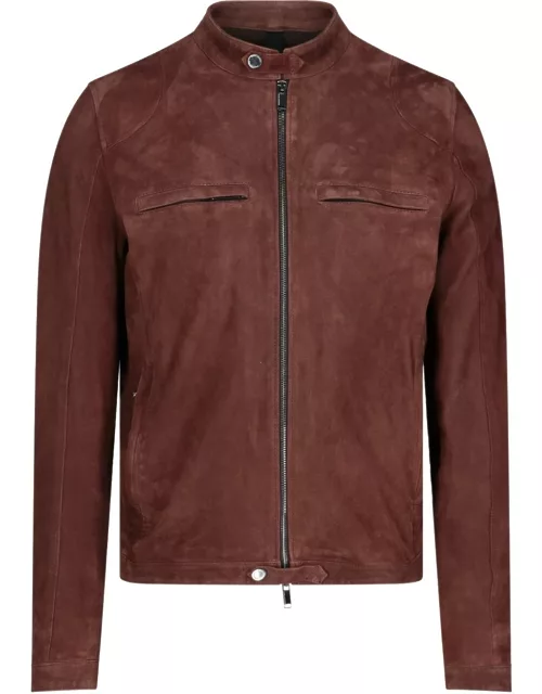 Tagliatore Suede Leather Jacket