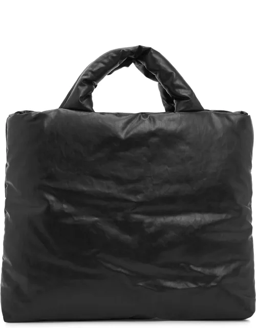 Kassl Editions Oil Small Black Padded Coated Tote