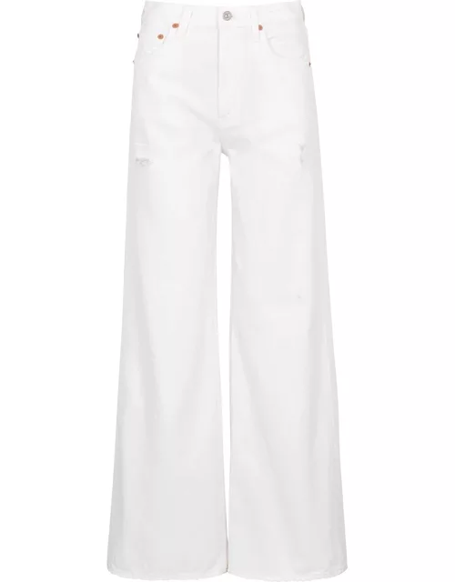 Citizens Of Humanity Paloma White Wide-leg Jeans