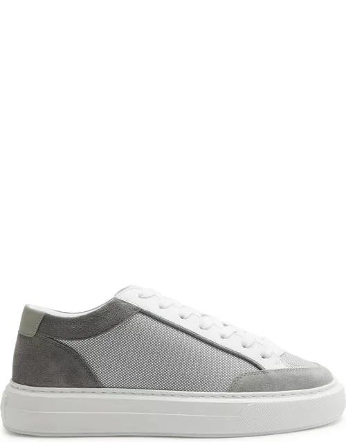 Cleens Luxor Panelled Mesh Sneakers - White - 45 (IT45 / UK11)