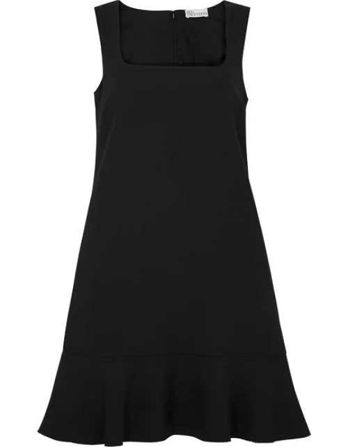 RED Valentino Black Stretch-crepe Mini Dress - 8