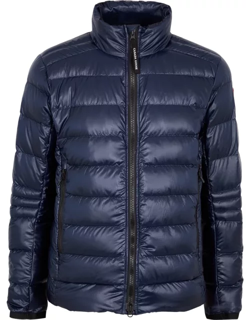 Canada Goose Crofton Navy Quilted Shell Jacket, Navy, Shell Jacket - Blue