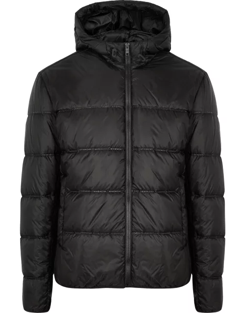 Givenchy Black Quilted Shell Jacket