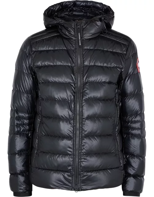 Canada Goose Crofton Black Quilted Shell Jacket, Black, Shell Jacket