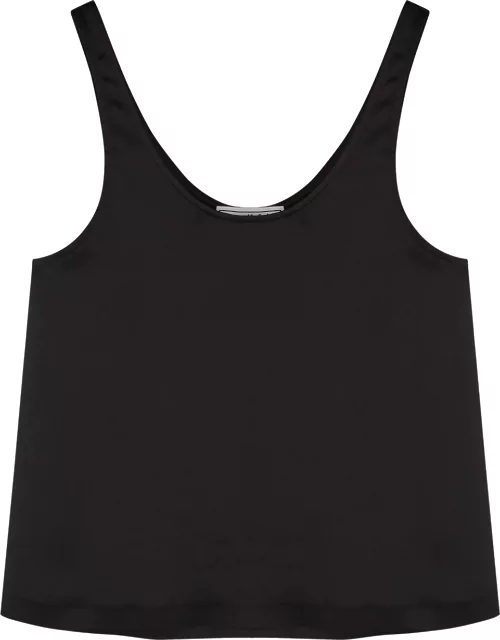 IN The Mood For Love Grinch Black Satin Tank