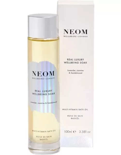 Neom Real Luxury Wellbeing Soak Multi-Vitamin Bath Oil 100m