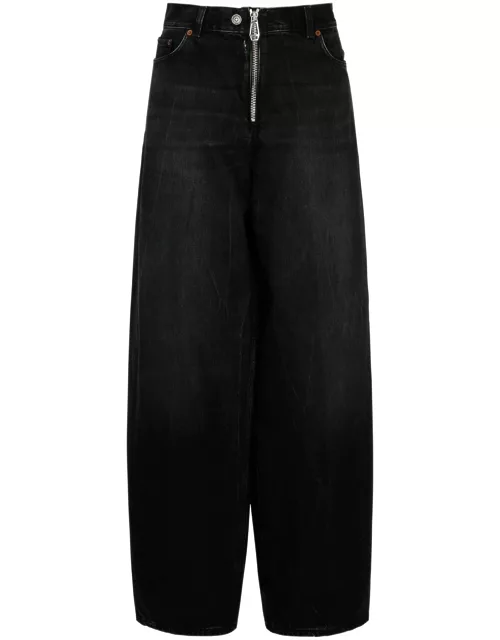 Haikure Bethany Wide-leg Jeans - Black - 28 (W28 / UK10 / S)