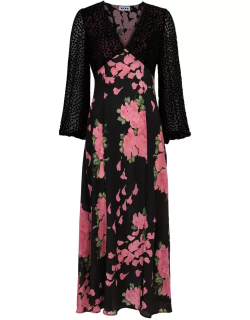 Rixo Melanie Floral-print Silk Maxi Dress - Pink - 6 (UK 6 / XS)