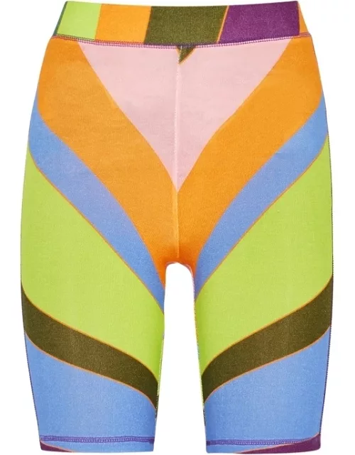 Valentino Floral-print Cotton Shorts - Brown - 52 (IT52 / XL)