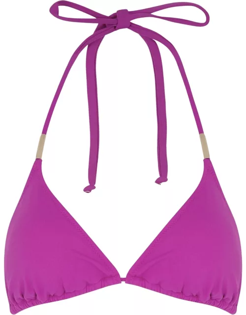 Melissa Odabash Cabo Purple Bikini Top