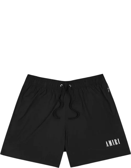 Amiri Black Logo-print Shell Swim Shorts, Shorts, Polyester