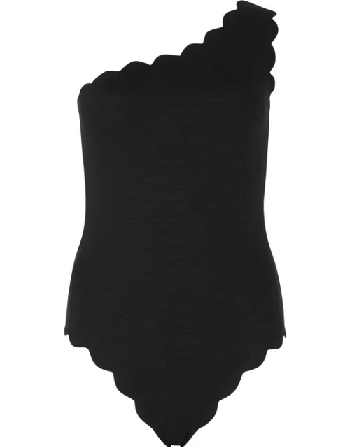 Marysia Santa Barbara One-shoulder Swimsuit - Black