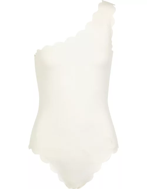 Marysia Santa Barbara One-shoulder Swimsuit - White