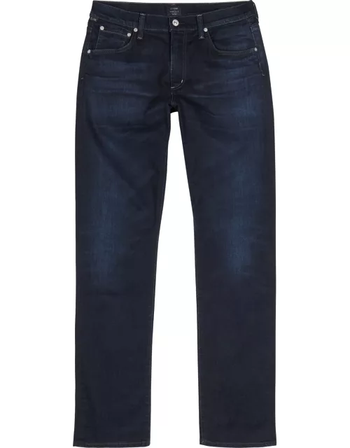 Citizens Of Humanity Gage Dark Blue Straight-leg Jeans