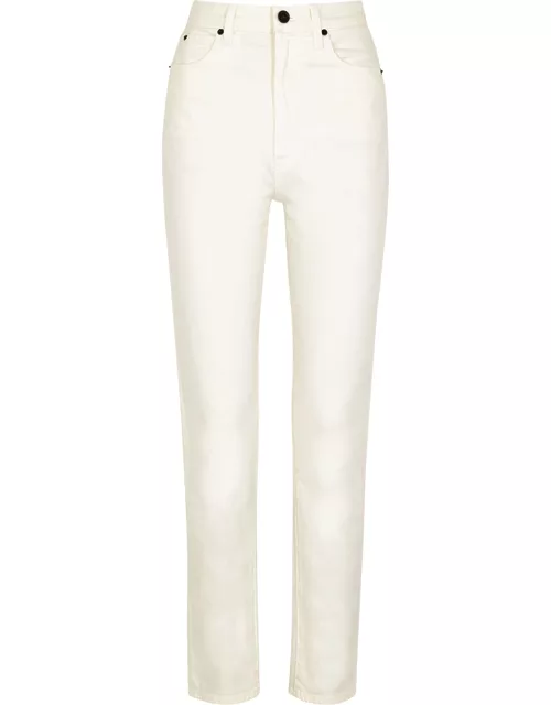 Slvrlake Beatnik White Slim-leg Jeans