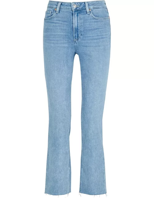 Paige Cindy Light Blue Straight-leg Jeans