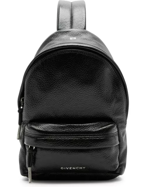 Givenchy Essential U Small Leather Cross-body Backpack - Black