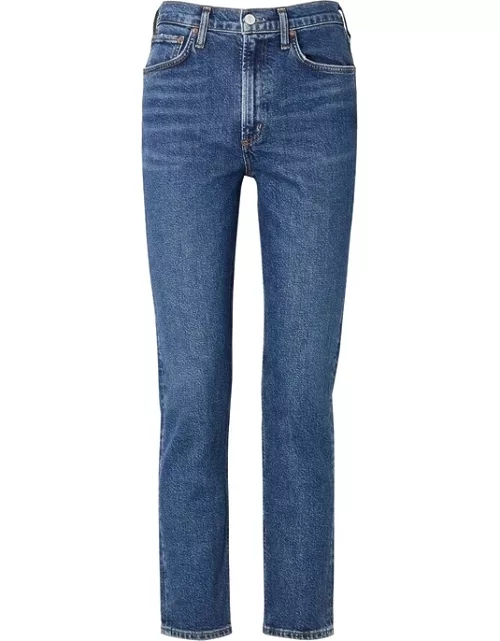 Agolde Merrel Blue Straight-leg Jeans
