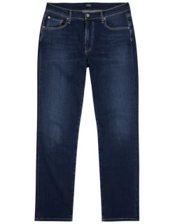 Citizens Of Humanity Gage Dark Blue Straight-leg Jeans