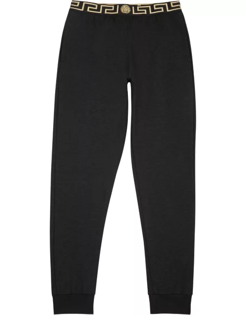 Versace Black Modal Blend Jogging Trousers