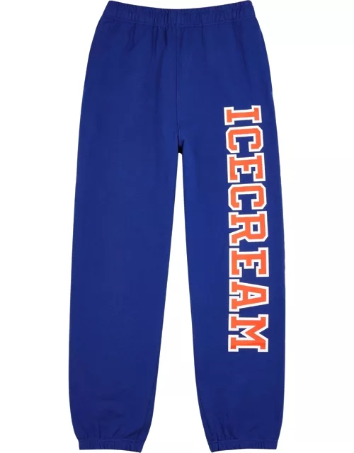 Ice Cream College Blue Logo Cotton Sweatpants
