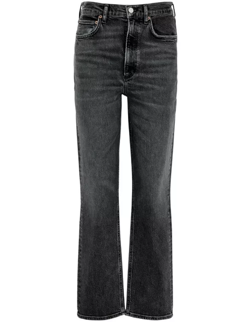 Agolde Stovepipe Straight-leg Jeans - Black - 25 (W25 / UK 6 / XS)