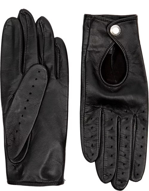 Dents Thruxton Black Leather Glove