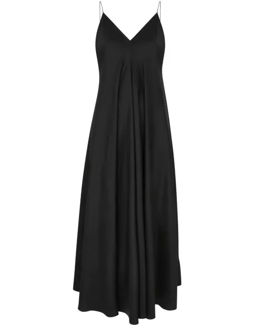 Rohe Silk-satin Midi Slip Dress - Black - 38 (UK10 / S)