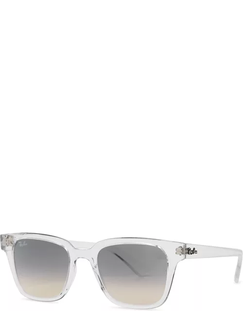 Ray-Ban Transparent Wayfarer Sunglasses - White