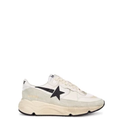 Golden Goose Running Sole Panelled Mesh Sneakers - WHITE - 6