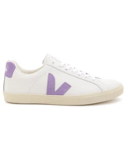 Veja Esplar Leather Sneakers, Sneakers, White, Leather, Round toe