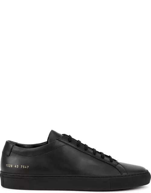 Common Projects Original Achilles Black Leather Sneakers