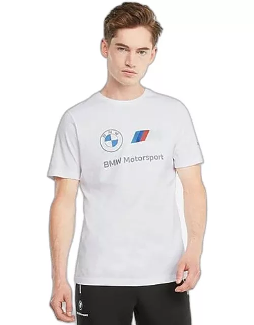 Men's Puma BMW M Motorsport Essentials Logo T-Shirt
