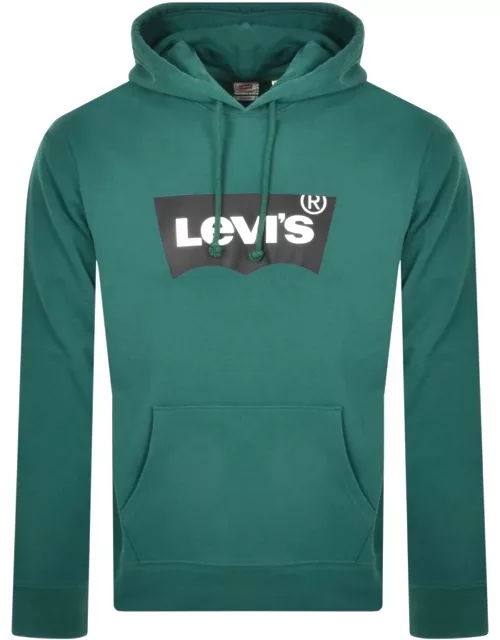 Levis Standard Graphic Hoodie Green
