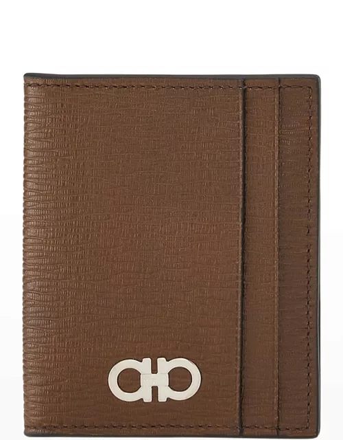 Men's Revival Gancio Leather Bifold Card Case
