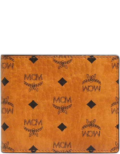 Men's Visetos Monogram Flap Wallet