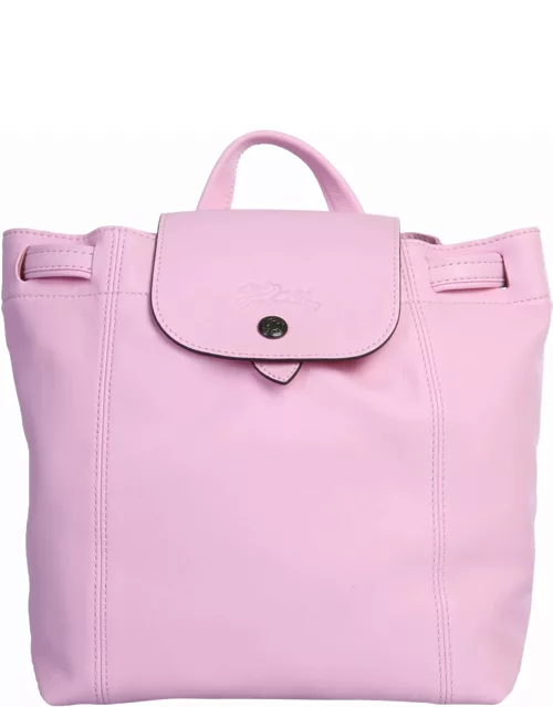 Longchamp Le Pliage Cuir Backpack