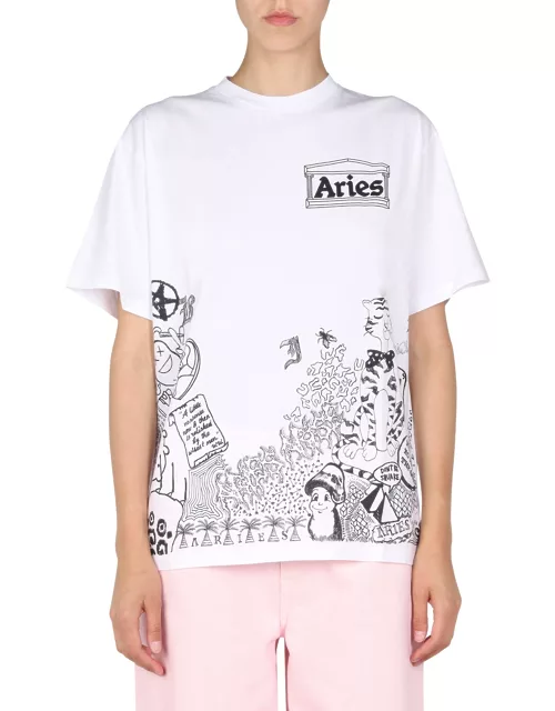 aries "doodle" t-shirt
