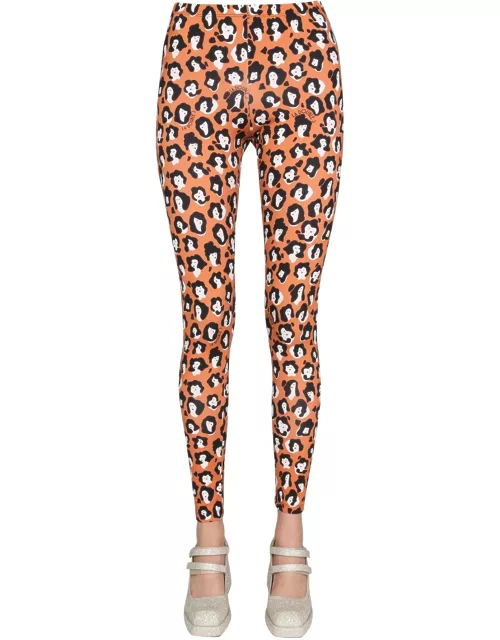 la doublej "lady leopard" legging
