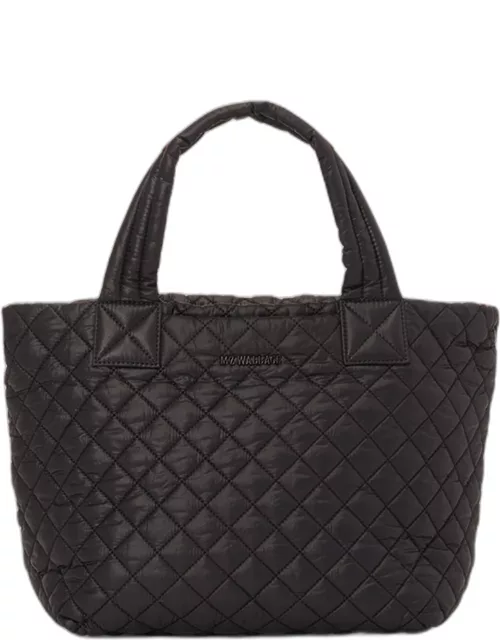 Metro Deluxe Small Quilted Nylon Tote Bag