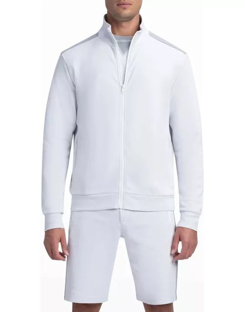 Men's Double-Sided Comfort Knit Full-Zip Sweatshirt