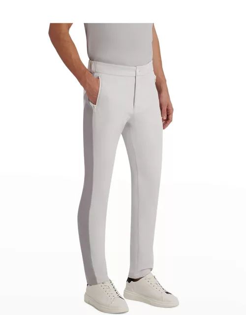 Men's Comfort Jogger Pants with Contrast Side