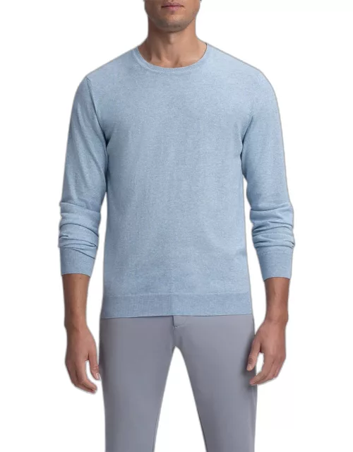 Men's Cotton-Cashmere Crewneck Sweater