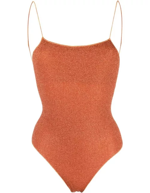 oséree "lumière maillot" one-piece swimsuit