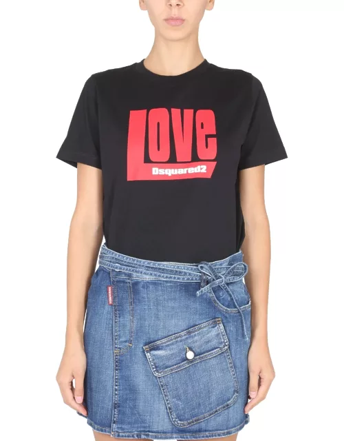 dsquared "d2 love toy" t-shirt